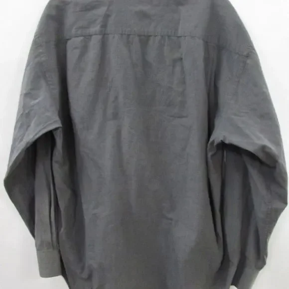 Christian Dior Men's Grey Long Sleeve Button Up - Picture 3 of 5